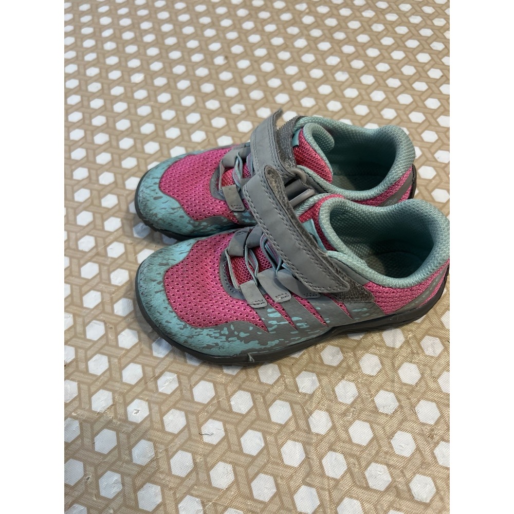 Merrell Kids Water Shoes in Pink and Teal with Gray Accents